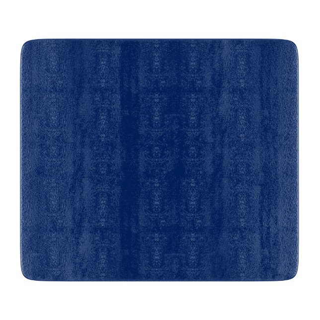 Royal Blue Solid Color Schneidebrett (Vorderseite)