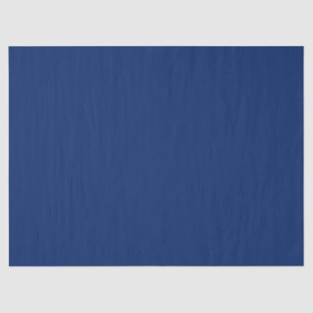 Royal Blue Solid Color Seidenpapier (Vorderseite)