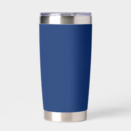 Royal Blue Solid Color Thermobecher