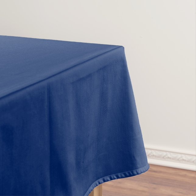 Royal Blue Solid Color Tischdecke (Beispiel)