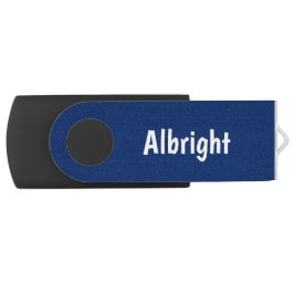 Royal Blue Solid Color USB Stick