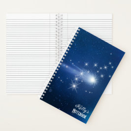 Royal Blue Star Notizbuch