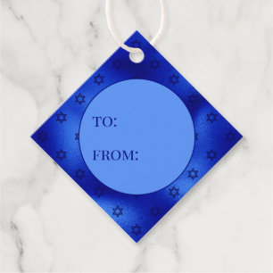 Royal Blue Star of David Chanukka Von Für Geschenk Geschenkanhänger