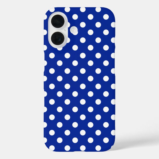 Royal Blue und White Polka Dot title_seo2 (Rückseite)