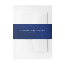Royal Blue White Silver Metallic Wedding in