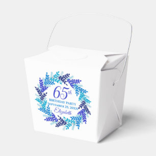Royal Blue Wreath 65. Geschenkschachtel