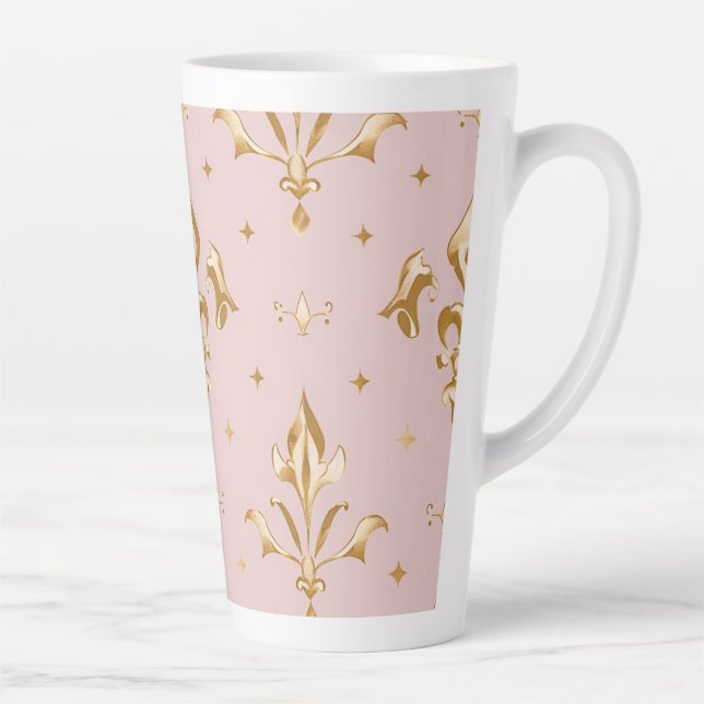Royal Blush Keramik Tumbler Milchtasse (Rechts)