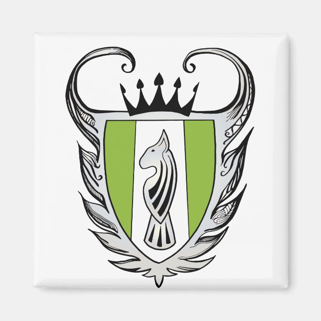 Royal Bull Terrier Magnet (Vorne)