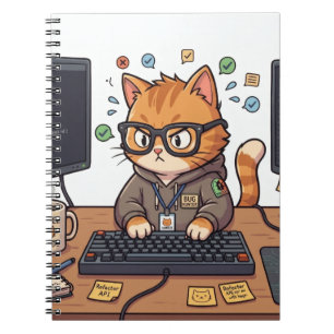 Royal Cat Notizbuch Süßes und elegantes Katzen J Notizblock