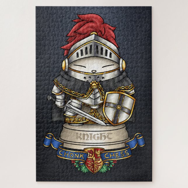 Royal Cat Schach Knight Piece (Vertikal)