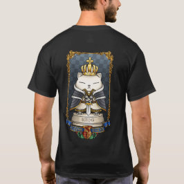 Royal Cat Schess King Piece T-Shirt