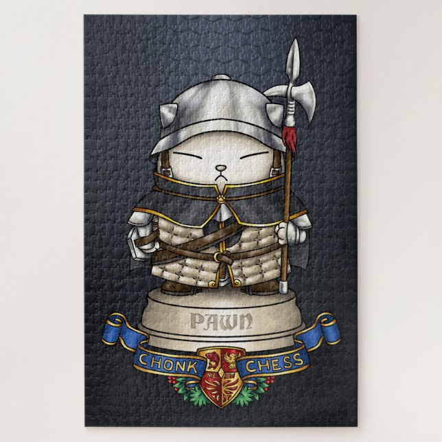 Royal Cat Schess Pawn Piece (Vertikal)