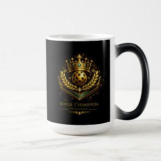 Royal Champion Pickleball™ Tasse | Luxus Schwarz &