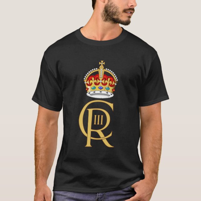 Royal Cipher for King Charles III T-Shirt (Vorderseite)