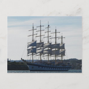 Royal Clipper Sous Voile Carte Postale