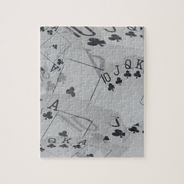 Royal Club Flush Poker Cards Muster (Vertikal)