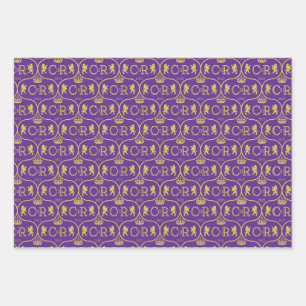 Royal Coronation 2023 Motif d'oignon papier