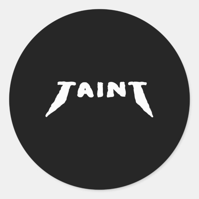 Royal Crackers Taint Runder Aufkleber (Vorderseite)