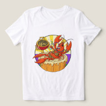 Royal Crawfish Boil Queen T-Shirt! 👑 🦞