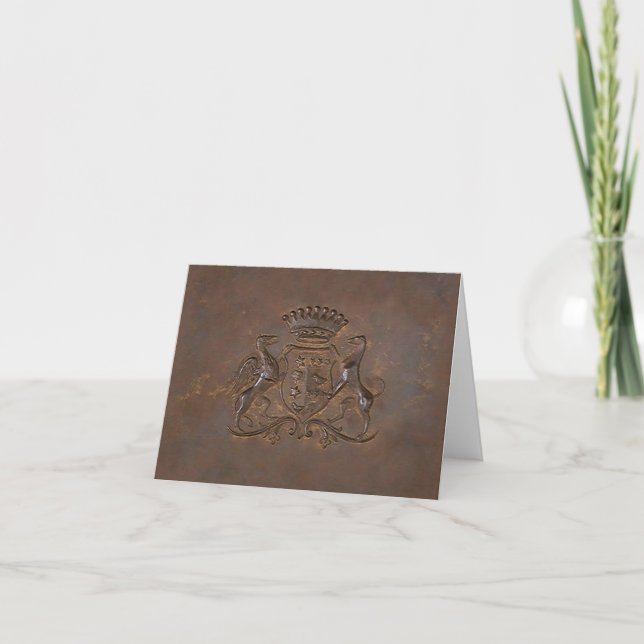Royal Crest ~ Carte / Invitations (Devant)