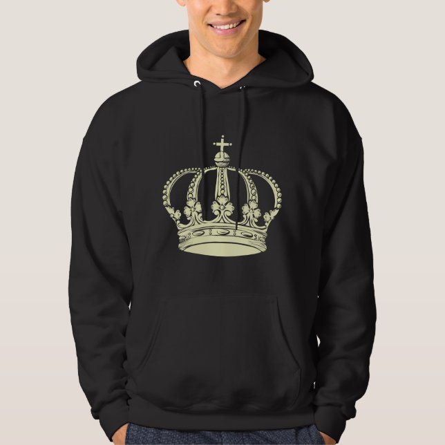 Royal Crown 02 - Cream Hoodie (Vorderseite)