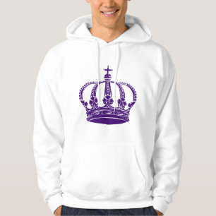 Royal Crown 02 - Deep Lila Hoodie