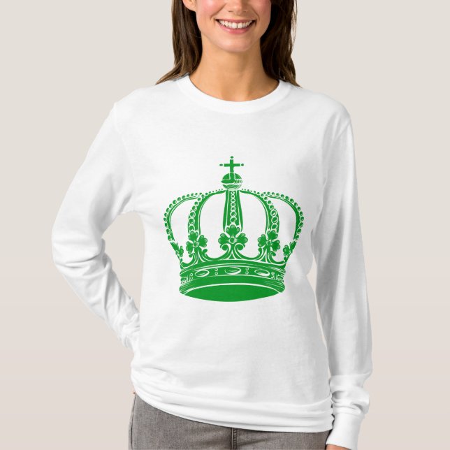 Royal Crown 02 - Grass Green T-Shirt (Vorderseite)