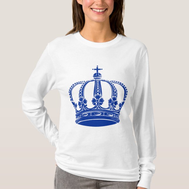 Royal Crown 02 - Navy T-Shirt (Vorderseite)