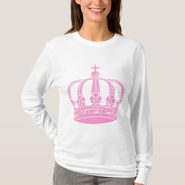 Royal Crown 02 - Pink T-Shirt (Vorderseite)