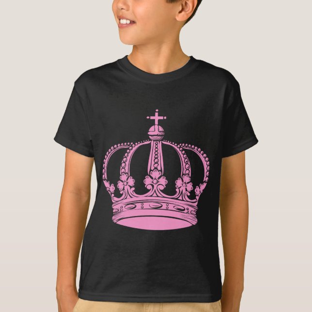 Royal Crown 02 - Pink T-Shirt (Vorderseite)