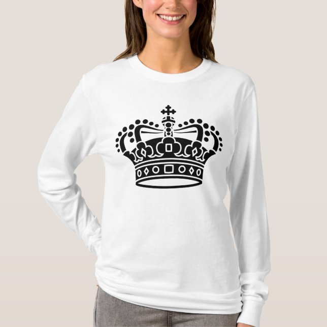 Royal Crown - Black T-Shirt (Vorderseite)