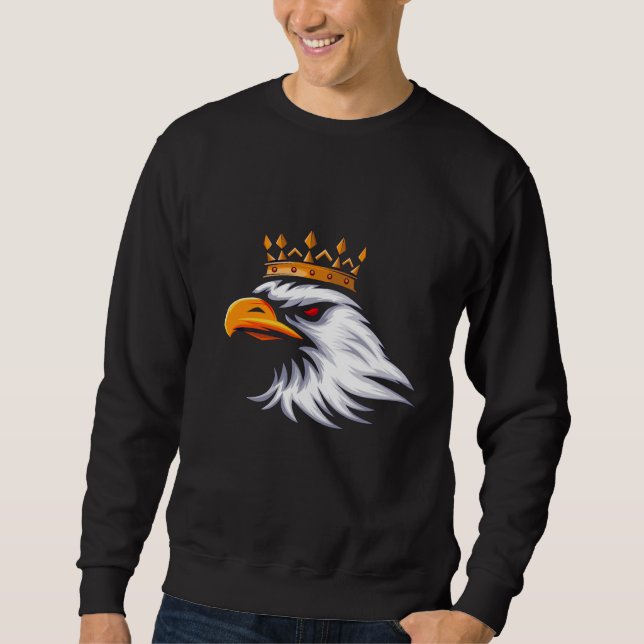 Royal Crown Eagle Sweatshirt  (Devant)