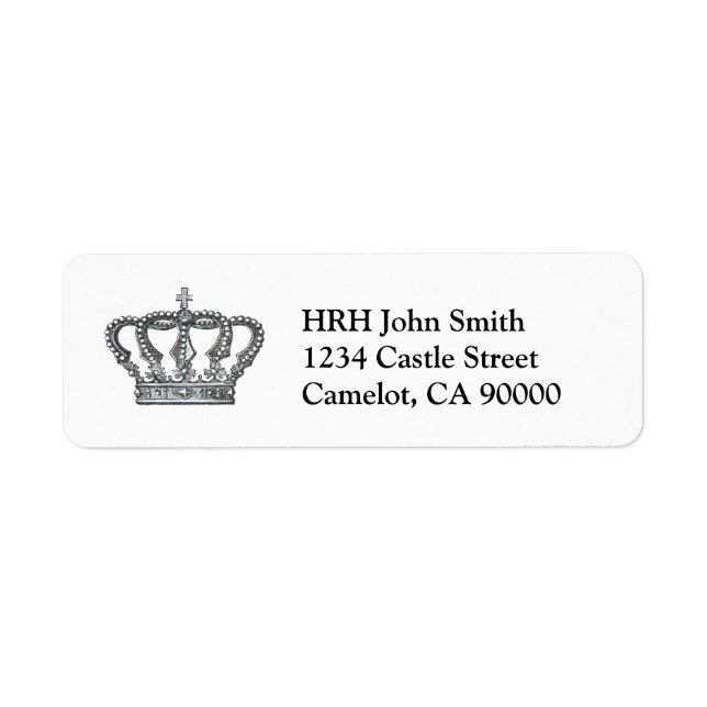 Royal Crown Labels (Vorne)