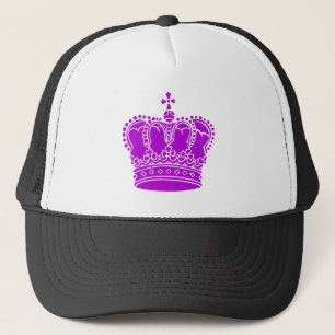 Royal Crown - Lila Truckerkappe