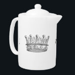 Royal Crown Monogram<br><div class="desc">Dieses Design zeigt eine königliche Krone mit zwei Monogramm-Initialen,  die Sie personalisieren können. Geschenkidee für einen Vater,  Onkel,  Bruder oder Freund.</div>