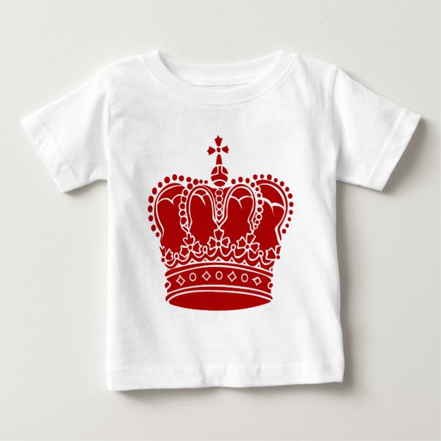 Royal Crown - Ruby Red Baby T-shirt (Vorderseite)