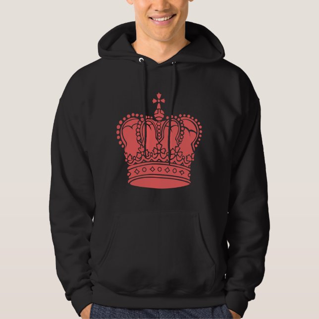 Royal Crown - Tropical Pink Hoodie (Vorderseite)