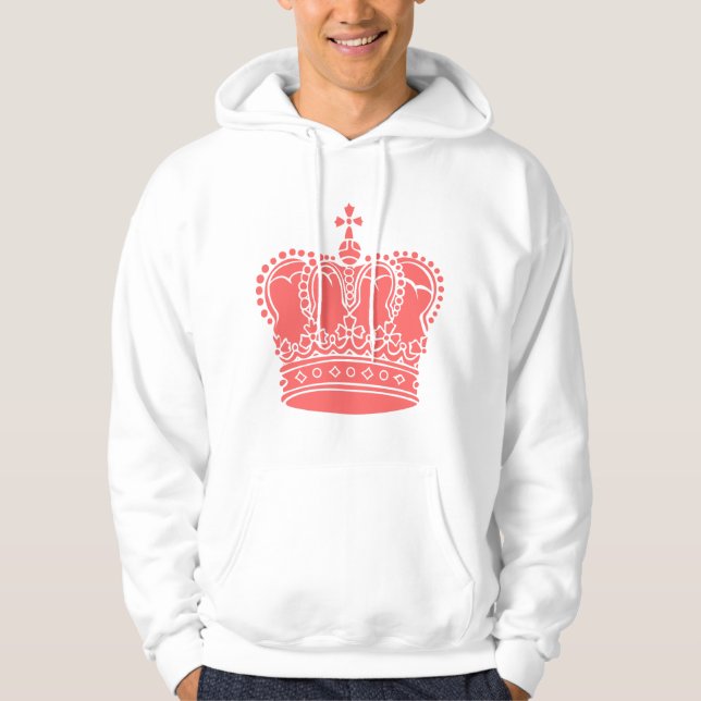 Royal Crown - Tropical Pink Hoodie (Vorderseite)