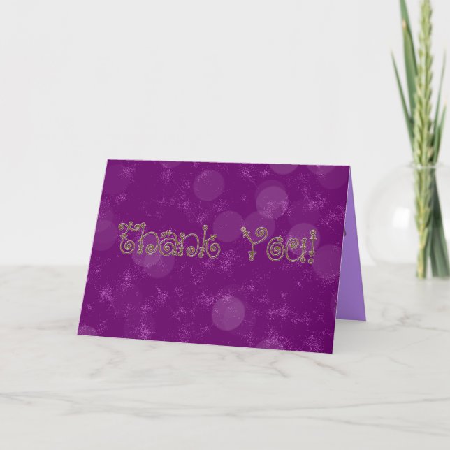 Royal Danke Card (Vorderseite)