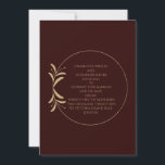 Royal Deep Burgundy Save the Date Card Einladung<br><div class="desc">Mit dieser luxuriösen,  tiefburgundischen Save the Date-Card,  die mit eleganten Cinzel-dekorativen Schriftart und einem klassischen Rundlayout gestaltet wurde,  besticht diese Karte durch zeitlose Eleganz und Eleganz,  die perfekt für feierliche Hochzeiten,  Abend-Feste und Highend-Events geeignet sind.</div>
