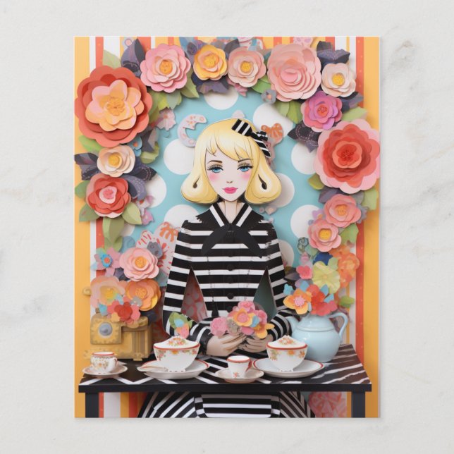 Royal Delights: Paper Dolls Sip im Ritz (Vorderseite)