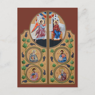Royal Doors Prayer Card Postkarte