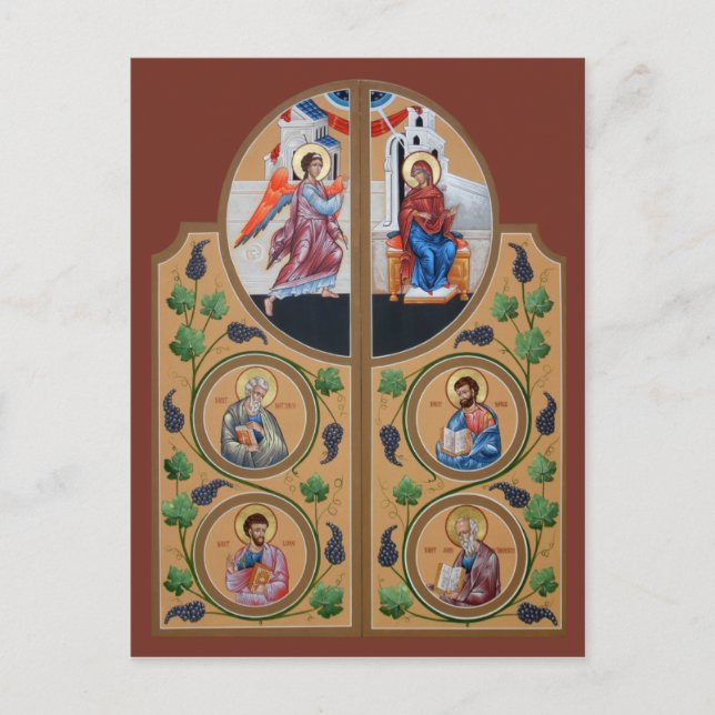 Royal Doors Prayer Card Postkarte (Vorderseite)