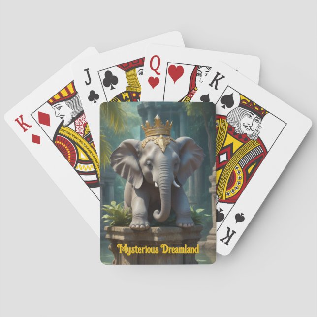 Royal Elephant Playing Cards Spielkarten (Rückseite)