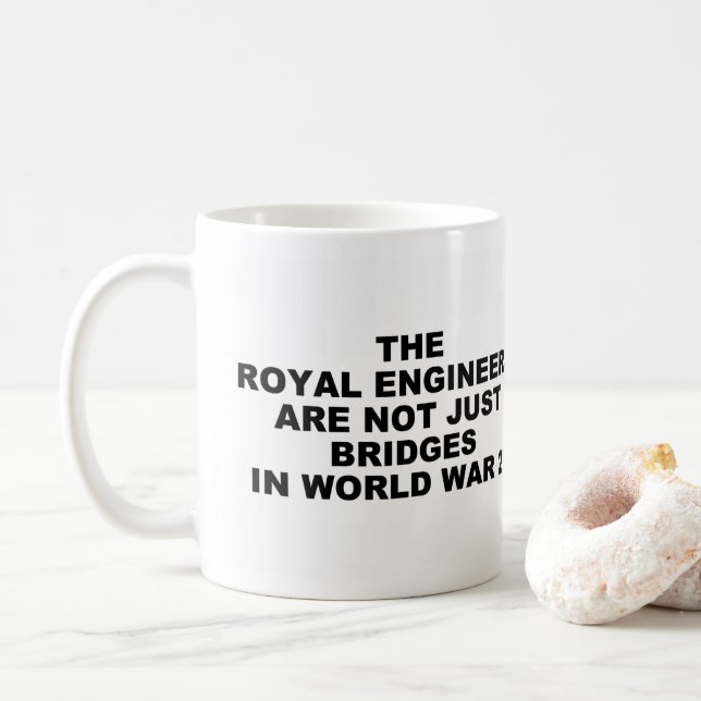 Royal Engineers Tasse (Mit Donut)