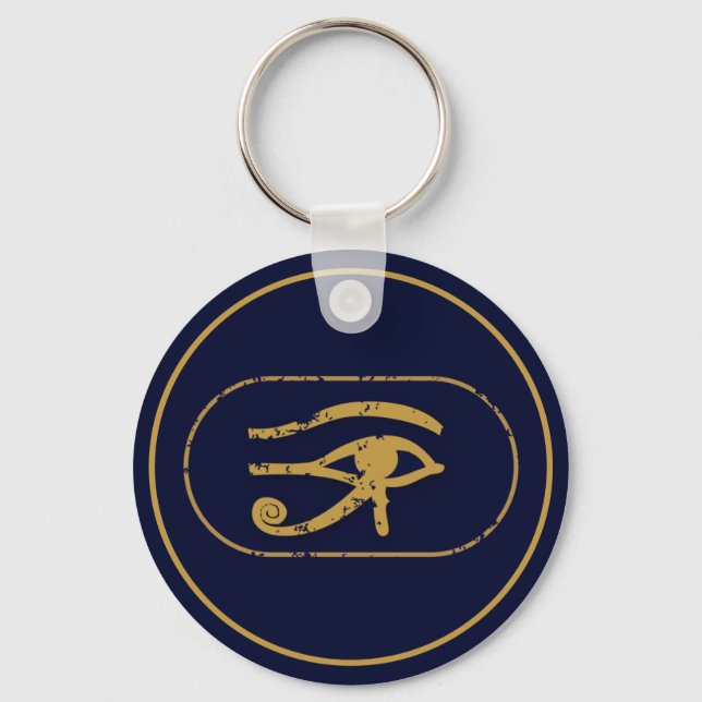 ROYAL EYY OF HORUS KEY RING SCHLÜSSELANHÄNGER (Vorderseite)