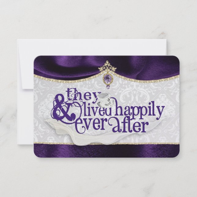 Royal Fairytale Dankeschön Card Dankeskarte (Vorderseite)