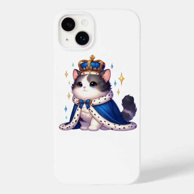 Royal Feline Majesty Case-Mate iPhone 14 Plus Hülle (Rückseite)
