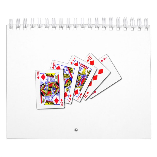 Royal Flush Diamonds Kalender (Titelbild)