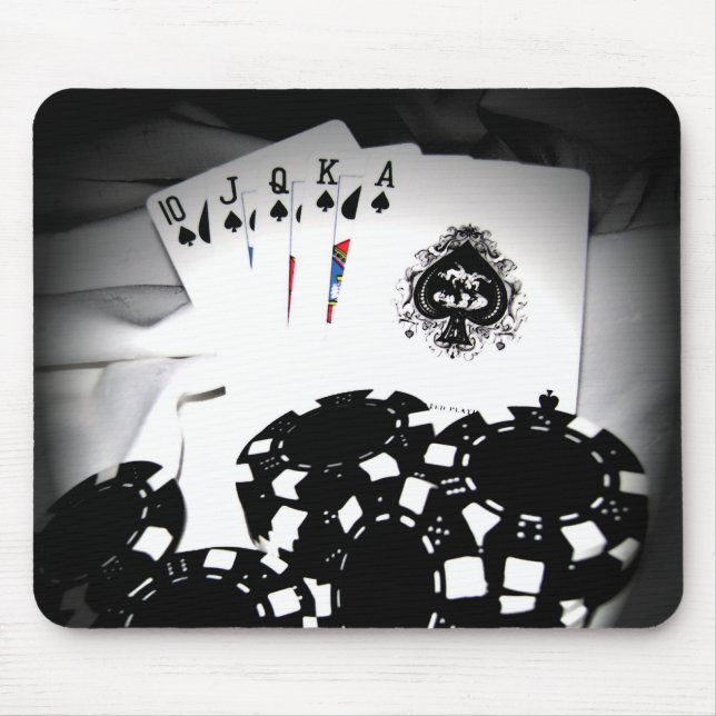 Royal Flush Mousepad (Vorne)